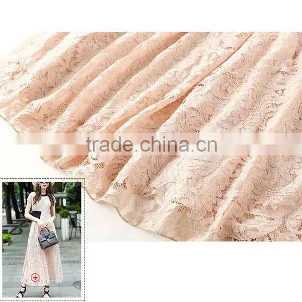 Maxnegio Fashion Lace Patchwork Maxi Short Sleeve Lace Casual Dress photo-6