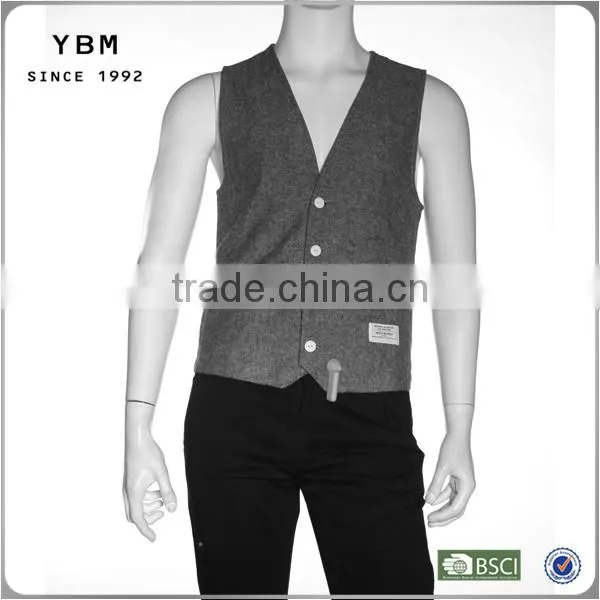 2014 - 2015 Sleeveless Denim Vest