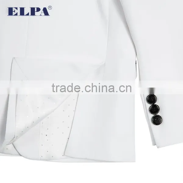 ELPA NXB0082 Designer 3 Piece Flower Boy White Wholesale Kids Suit photo-5