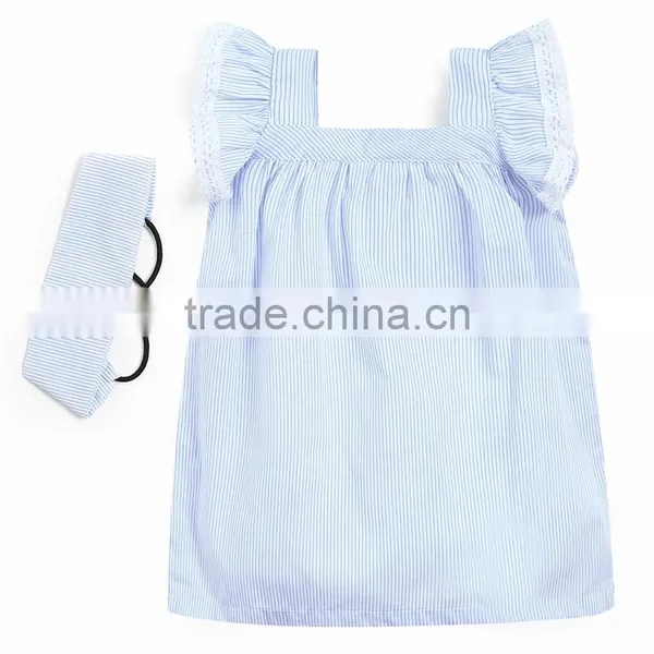ShiJ Baby Dresses Set 0~3T Polka Dots Striped Cotton Toddler Girl Clothing photo-3