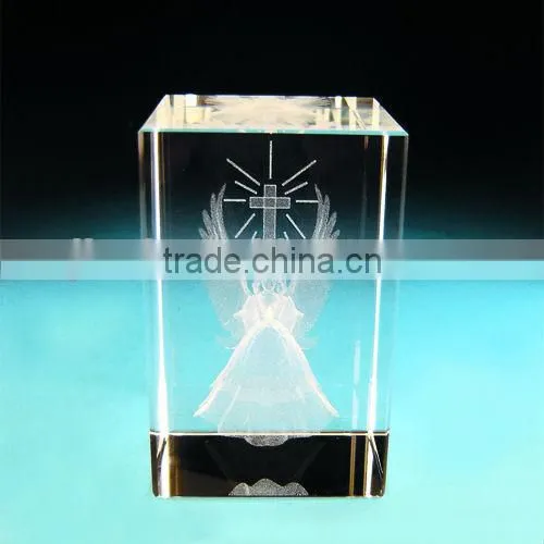 Factory Supply Wholesale Blank K9 Crystal Cube, Crystal Glass Block for Engraving Souvenir Gifts photo-5