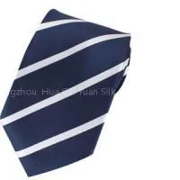 Men´s 100% Polyester Casual Style Stripes Small MOQ Long Tie