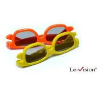 Passive Porized 3D Glasses for Kid From Le-vision Company Made in China