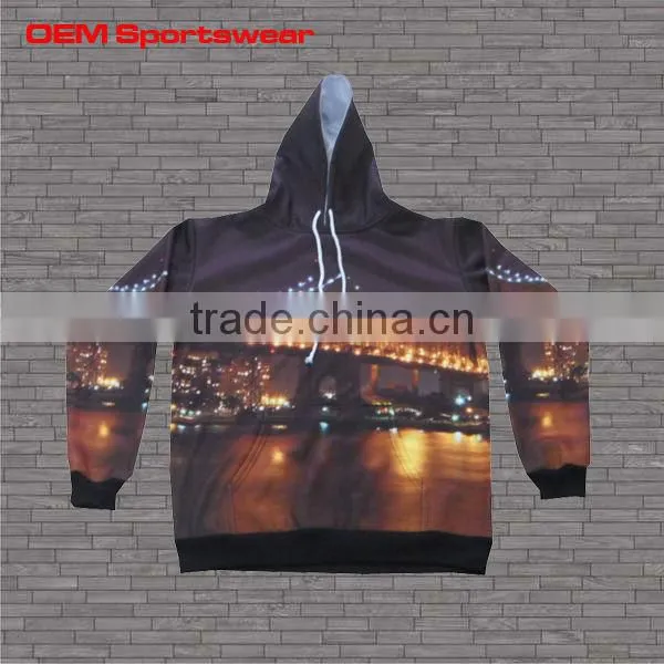 High Quality Custom Sublimated Hoodie With Fleece Hoodie photo-2