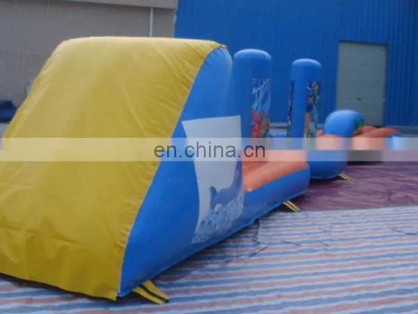 Giant Inflatable Water Obstacle Course With Blower For Sale photo-5
