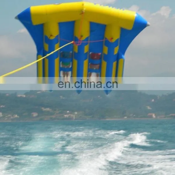 Top Quality 0.9mm PVC Inflatable Flying Towables Flying Fish Boat photo-4