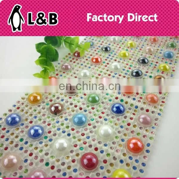 New Arrival Fashion Plastic Crystal AB Rhinestone Mesh photo-4