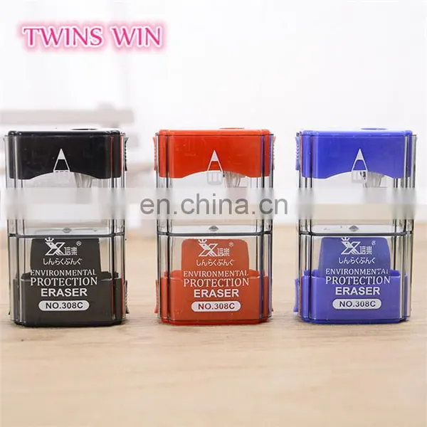 Europe 2018 Newest Creative School Stationery Product Wholesale Cheap Nice Colored Plastic Pencil Sharpener Free Samples photo-2