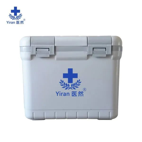 Manufacturers Selling 6 l Medical GSP Certification Refrigerated Incubator Cooler Cold Chain Transport Turnover Box Pres