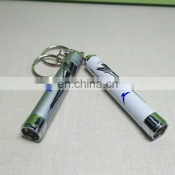 Best quality metal keyring custom creative keychain projector