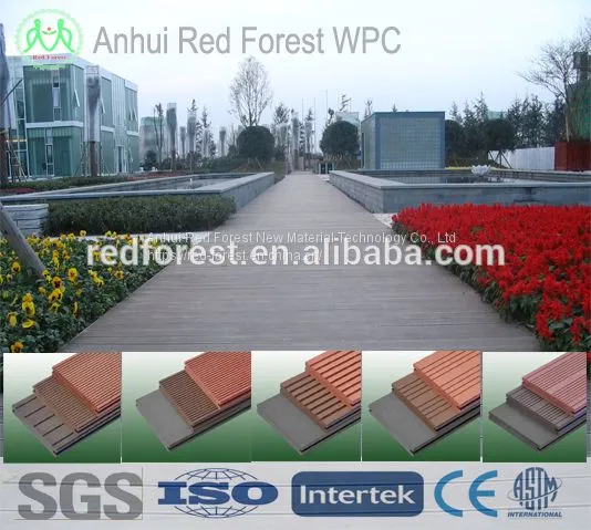 Outside Water Proof & Antiskid WPC Flooring photo-2