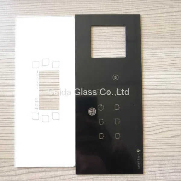 China Supplier Heat Tempered Glass 3mm 4mm Polished Edges for Smart Home Automation Touch Panels photo-2