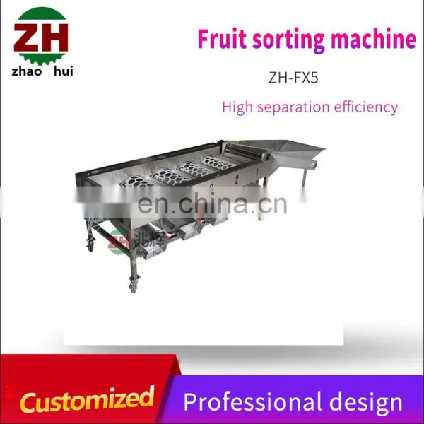 Efficient Vegetable and Fruit Sorting Machine/tomato Grader /orange Sorting Machine photo-3