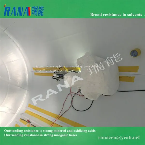 Broad Lining New Durable 0.5-150 Cubic Steel Lining PTFE/ PFA/ ETFE Anticorrosive Equipment With Long Service Life 15-20 Years Industrial Chemical Tank