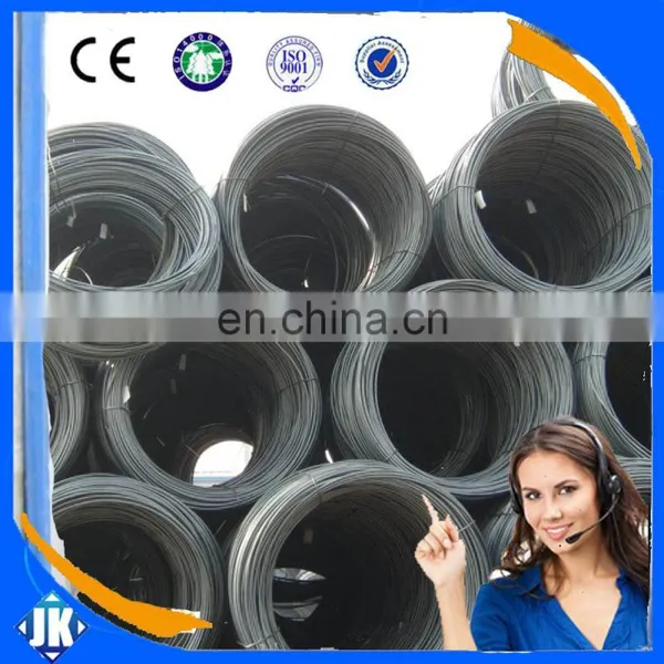 China Supplier Hot Rolled Alloy Sae1006 ms 6mm Steel Wire Rod Coils for Nail Making photo-5