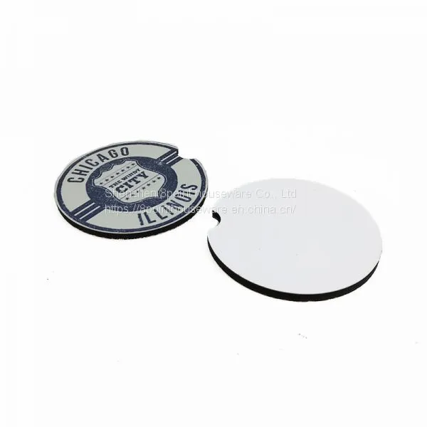 Bulk Sublimation MDF Car Cup Holder Coaster photo-5