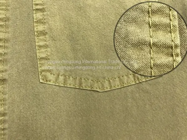 43%Polyester 41%Cotton 11%Linen 5%Spandex Bi-Stretch Plain Fabric photo-2