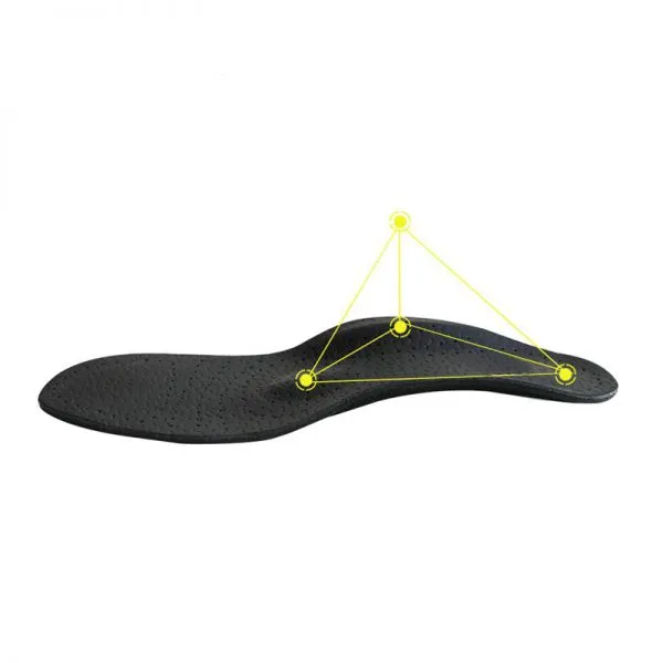 EVA Orthotic Insole Foot Arch Support Orthopedic Correct Flat Feet PU Leather Insert Sole for Shoes photo-3