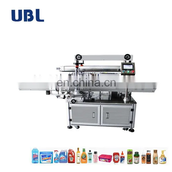 HL Automatic Adhesive Sticker Round Flat Square Oval Two Sides Bottle Labeling Machine Bottle Labeler photo-3