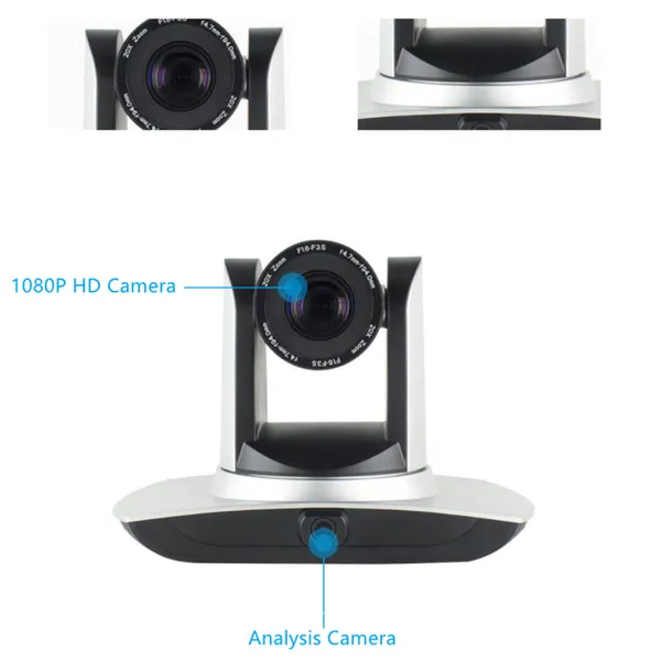 DC1 Dual Camera 20X SDI Auto Image Tracking PTZ Conference Camera photo-4