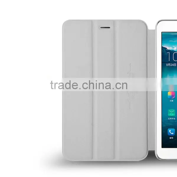 MOFi Case Flip Leather Cover for Huawei MediaPad T1-701U, TPU Holder Smart Cover for Huawei Mediapad photo-4