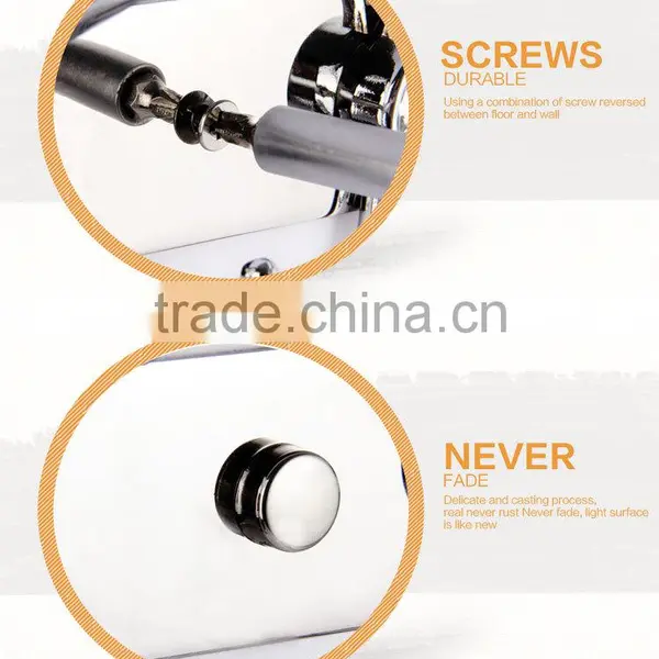 Wesda Aluminum Alloy Bathroom Wall Hanger Bathroom Accessory Hook 315 photo-6