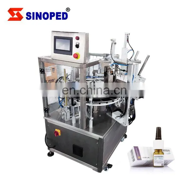 Good Price Poker Cardboard Tissue Pencil Small Box Soap Blister Automatic Rotary Cartoning Packing Machine photo-2