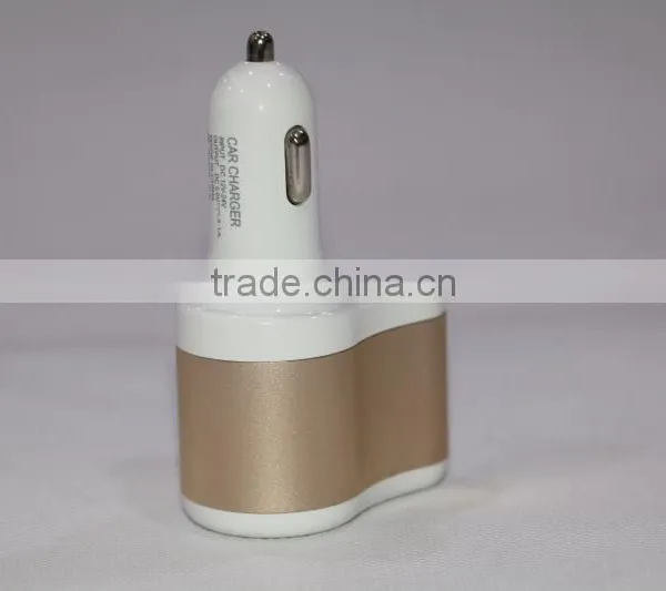 Multi Car Adapter New Design 12V Car Cigar Lighter Adapter With Two USB Output With English Retail Box photo-2