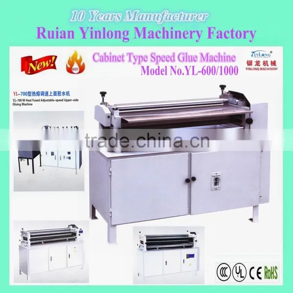 Yinglong Brand Cabinet Type Djustable-Speed Surface Sizing Machine,YL Gluing Machine,YL Double-side Gluing Machine photo-4