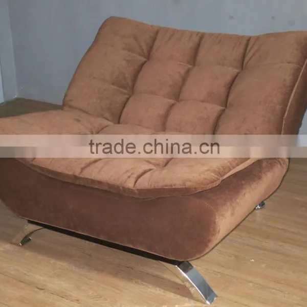 Modern Fabric Recliner Home Furniture Folding Single Sofa Bed photo-6