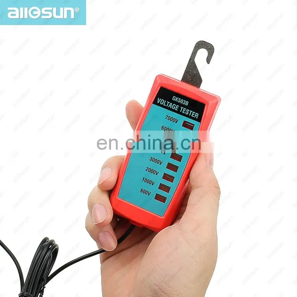 Electric Fence Voltage Tester 600V to 7000V Fence Controllers Neon Lamps No Battery Voltage Detector Pocket Size All-sun GK503B photo-4