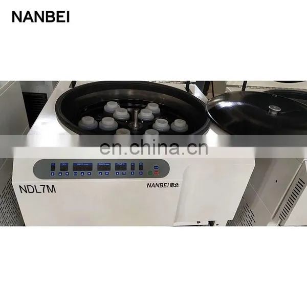 6 x 2400ml 12 Bucket Large Capacity Low Speed Refrigerated Centrifuge for Blood Bank photo-2