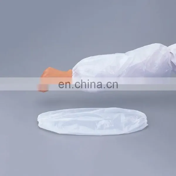 Wholesale Disposable Arm Sleeve Waterproof Non Woven PP/PE/CPE Sleeve Cover photo-5