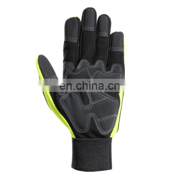 High Quality Factory Customization Impact Work Safety Cut Resistant Mechanical Gloves photo-3
