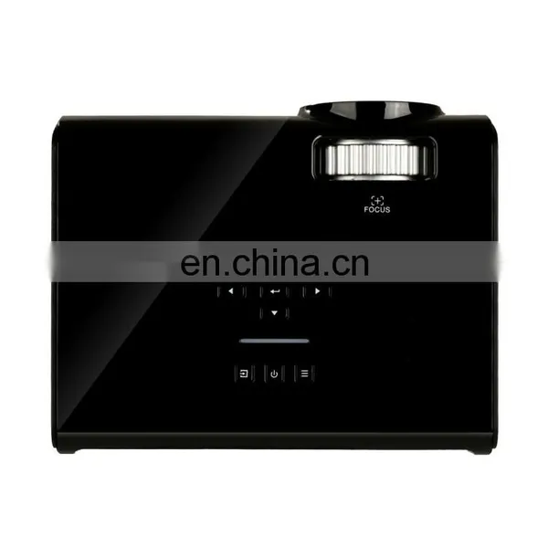 Uhappy U45 1600 Lumens 1080P LED HD Mini Projector Home Theater With Remote Control photo-3