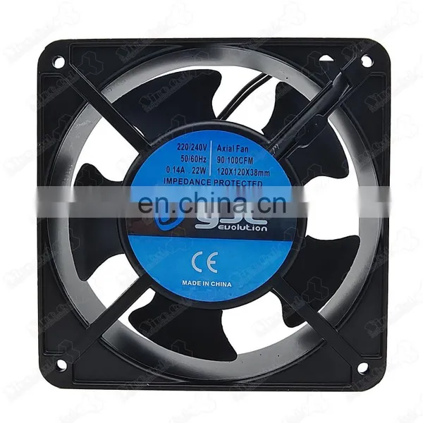 220v ac Fan Motor ac Axial Fans 120*38 ac Fan 12038 photo-2