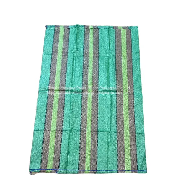 New Material Plastic 50kg pp Woven Bag for Seeds Grain Rice Flour With Factory Price photo-3
