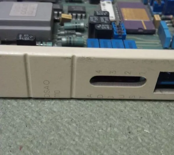 ABB DSAO 110 57120001-AT Analog Output 4 Channels photo-3