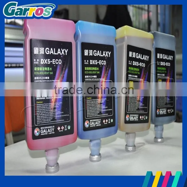 Long Time Keep Printing!!! Galaxy Eco-Solvent Ink For Dx5 Dx4 Printhead photo-3