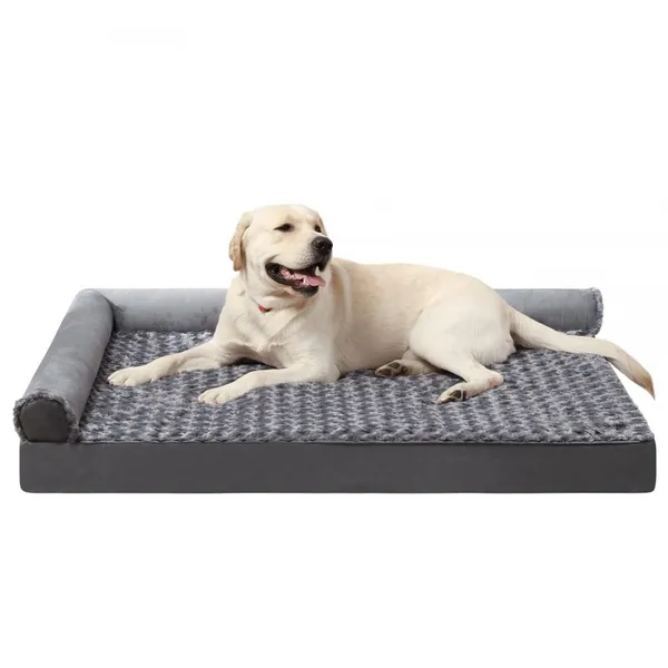 Meow Love Fall/Winter Pet Mat Soft Removable Washable Rose Velvet Nest for Cats & Big Dogs Anti-Bite Dog Bed With Foam Cushion