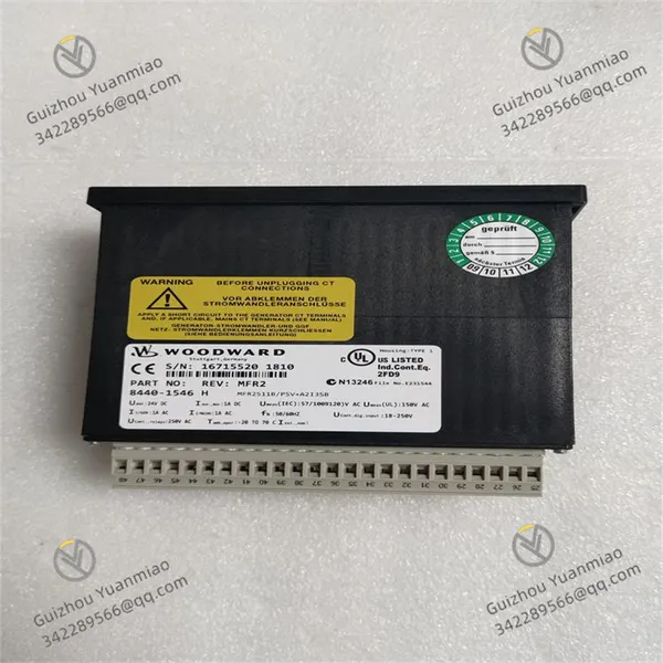 Woodward 8440-1546H Speed Controller photo-2