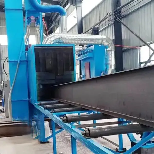 Professional Roller Passing Shot Blasting Machine for Cleaning the Inner and Outer Walls of Various Profiles and Pipes photo-5