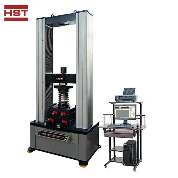HST Manufacturer'S Fully Automatic Spring Testing Machine Elastic Material Performance Tester Shock Absorber Pressure Tester photo-5
