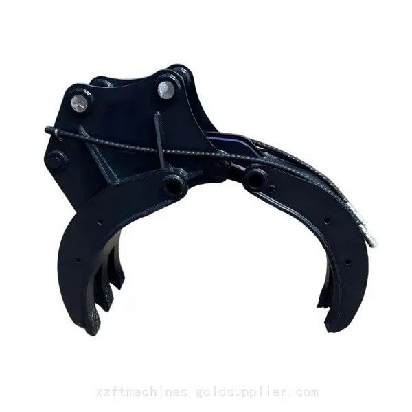 5T Excavator High Wear-Resistant High-Strength Steel Hydraulic Grapple Stone Grab Log Grapples photo-2