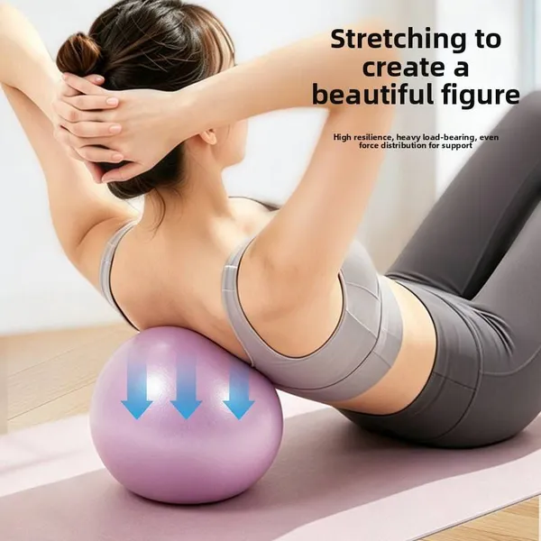 Hot Sale Customized Size and Color Gym Pvc Yoga Ball Thickened Explosion-Proof and Non-Slip Pilates Ball for Yoga Practice photo-3