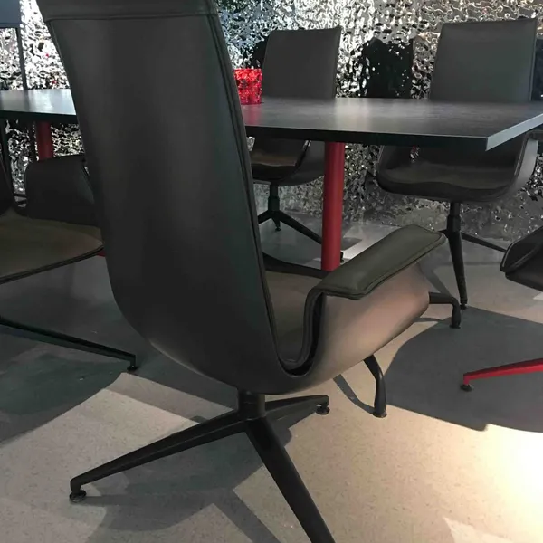 FK High Back Chair Office Task Desk Chair Humanscale Leather Executive Office Chair photo-2