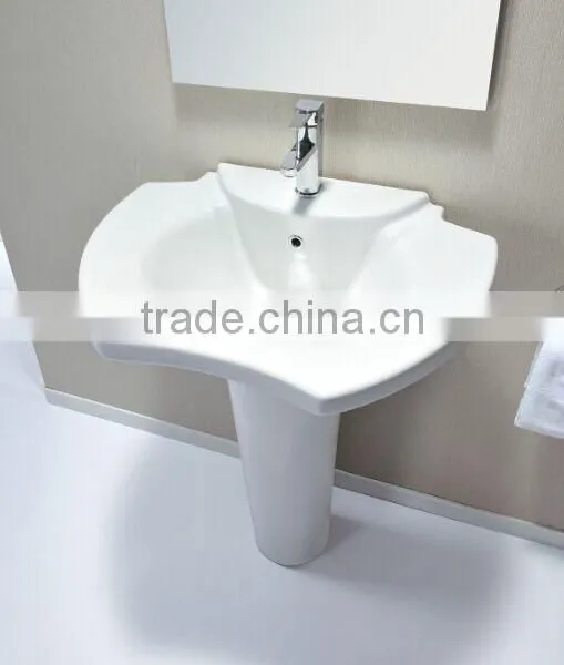 BP-3680 Modern Bathroom Design, Modern Quality Basin Pedestal, Bathroom Ceramic Hand Wash Sink Bash Bowl photo-2