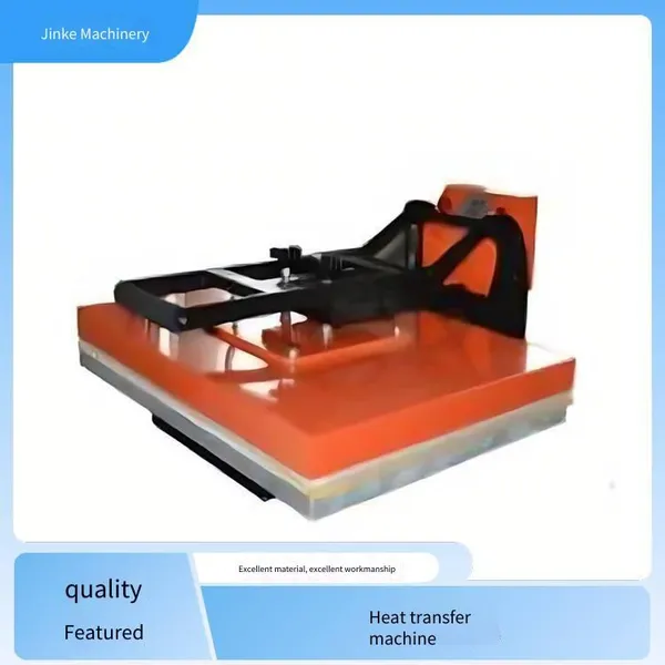 Jinke Machinery Pneumatic Single-station Rhinestone Setting Machine With Strong Adaptability for Garment Printing