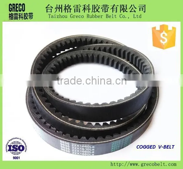 Professional Machinery Narrow Raw Edge Cogged V-belt photo-2