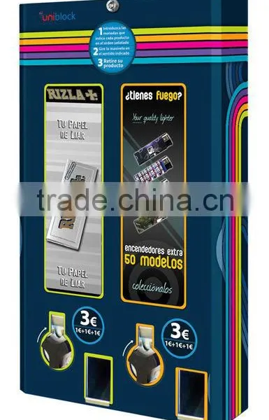 Distributeur Automatique Chewing-gum 2 Canaux Briquets UNIBLOCK 2 Automatique Distribuiteur